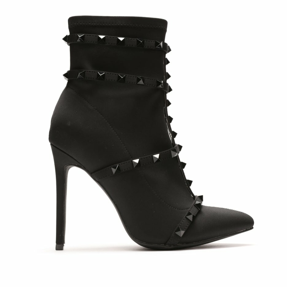 Black studded stiletto